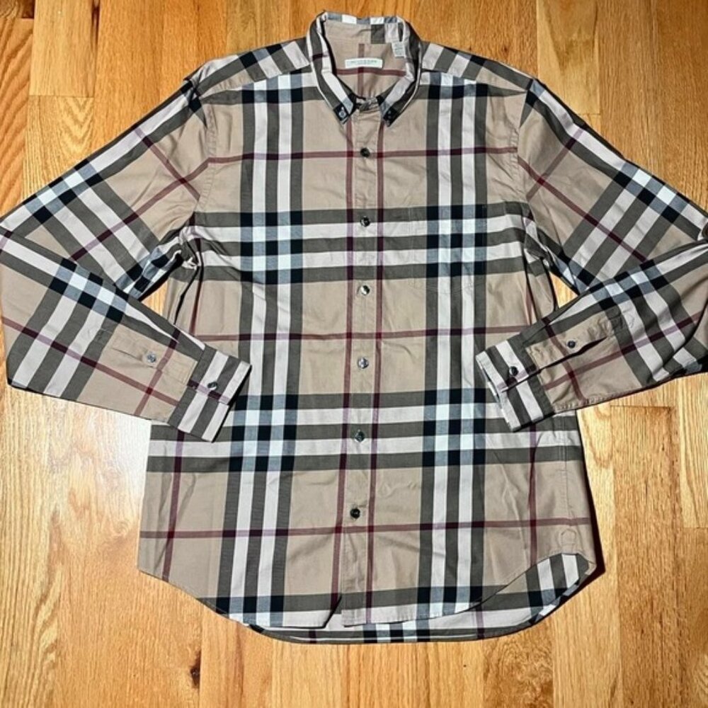 Burberry Runway Nova Plaid Shirt 🔥